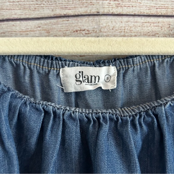 Denim Colored Sun Dress - Picture 2 of 5